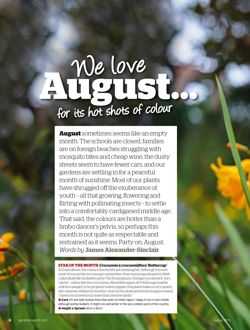 BBC Gardeners’ World Magazine Preview Pages