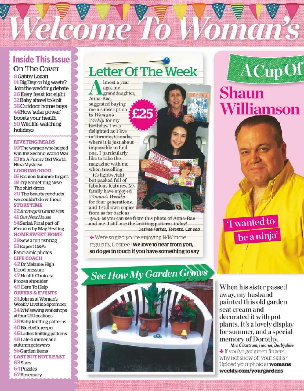 Woman's Weekly Preview Pages