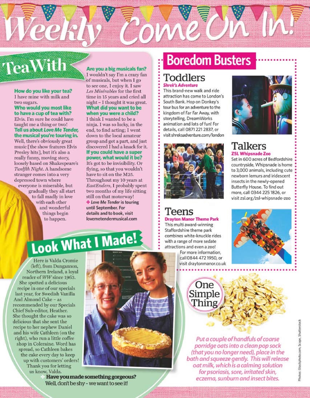 Woman's Weekly Preview Pages