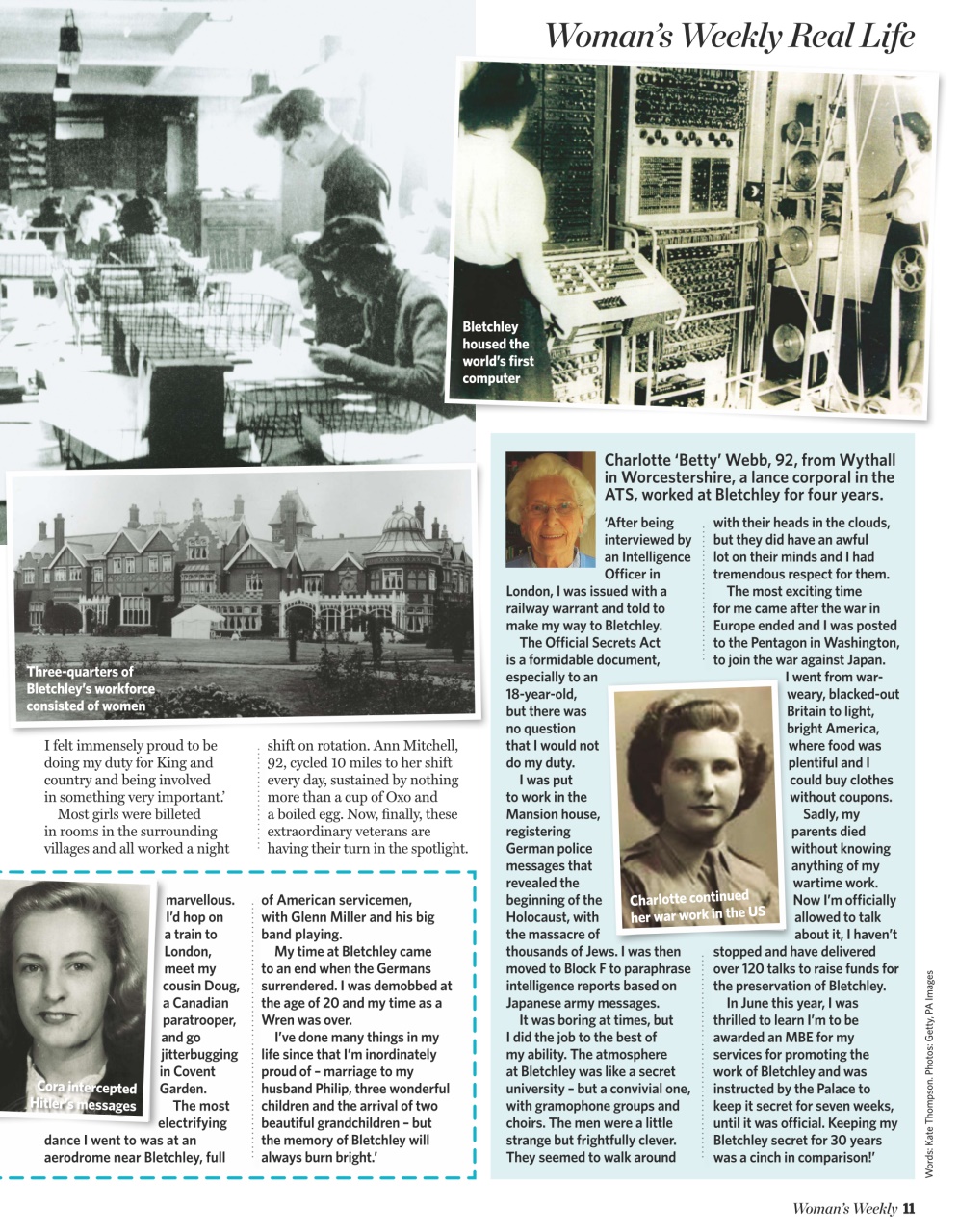 Woman's Weekly Preview Pages