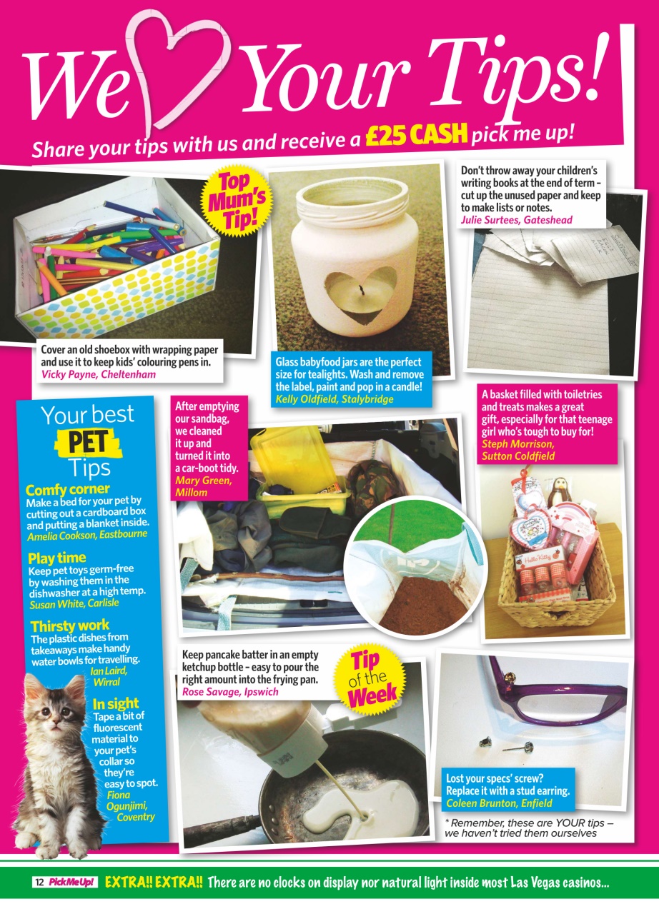 Pick Me Up Preview Pages