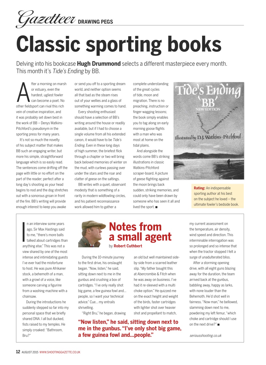 Shooting Gazette Preview Pages