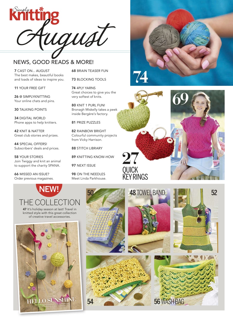 Simply Knitting Preview Pages