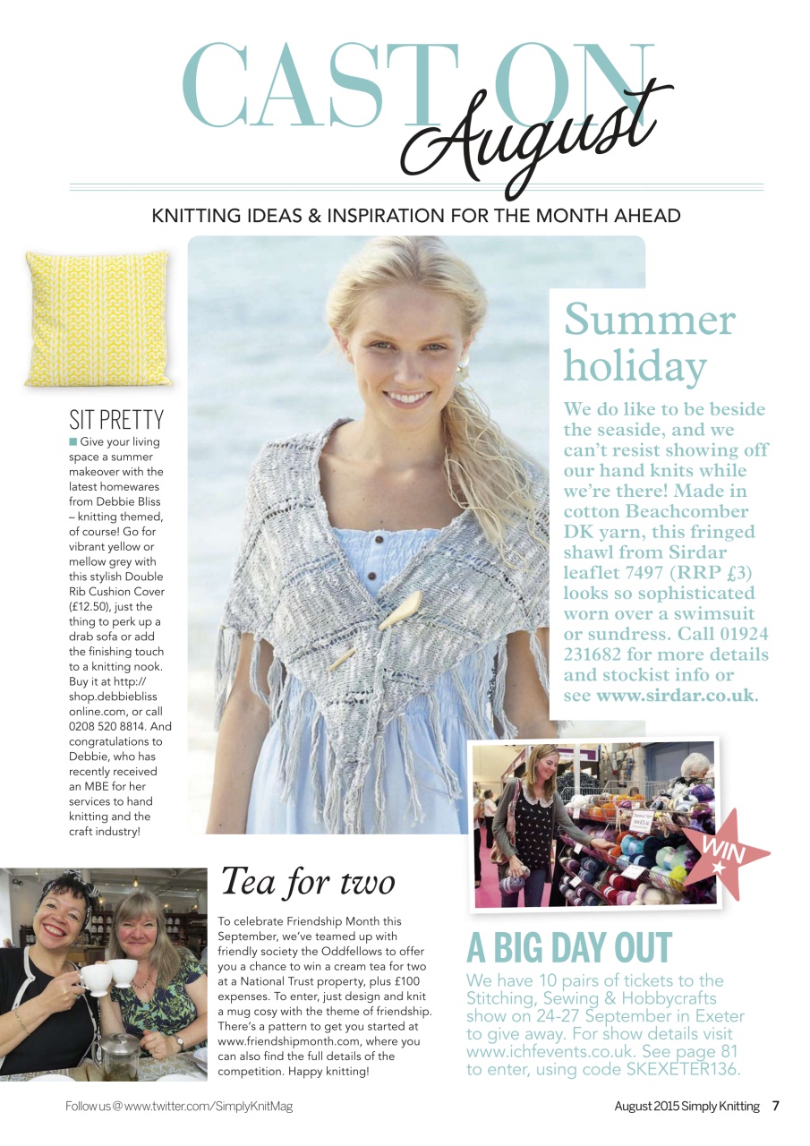 Simply Knitting Preview Pages