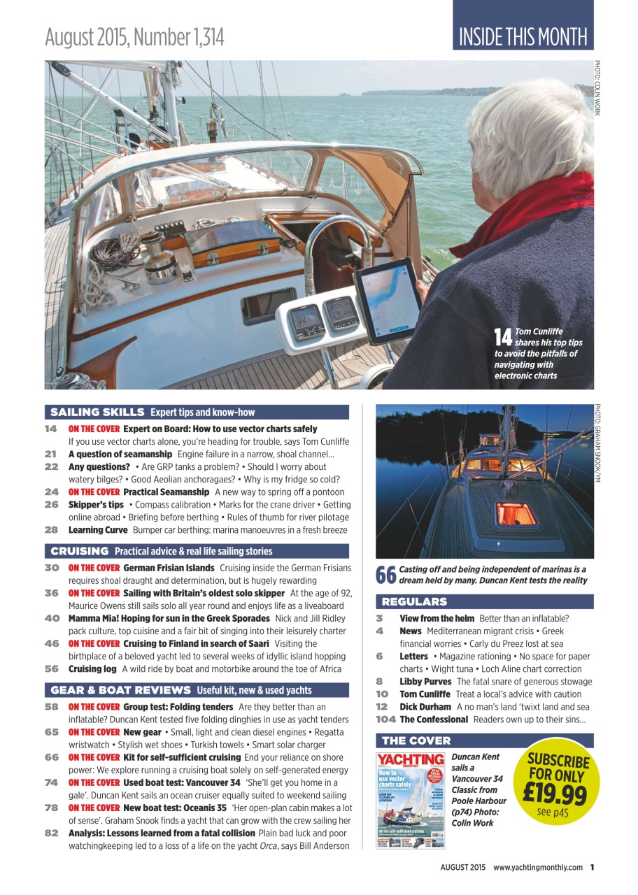 Yachting Monthly Preview Pages