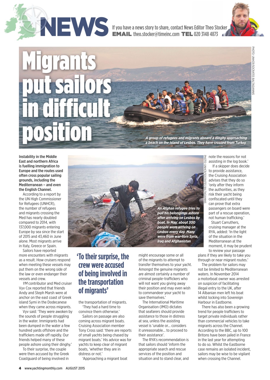 Yachting Monthly Preview Pages