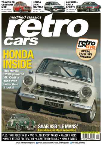 Retro Cars issue No. 86 Honda Inside