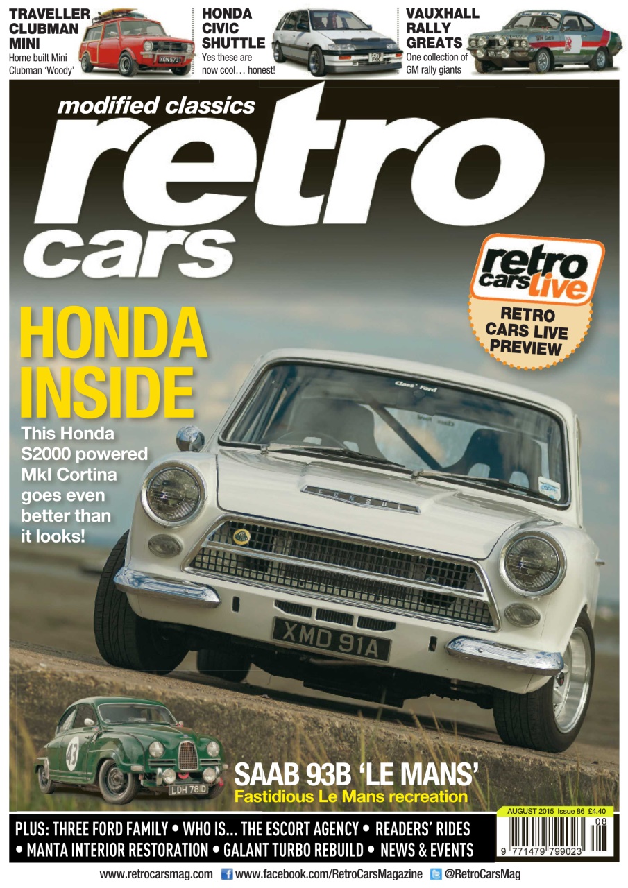 Retro Cars Preview Pages