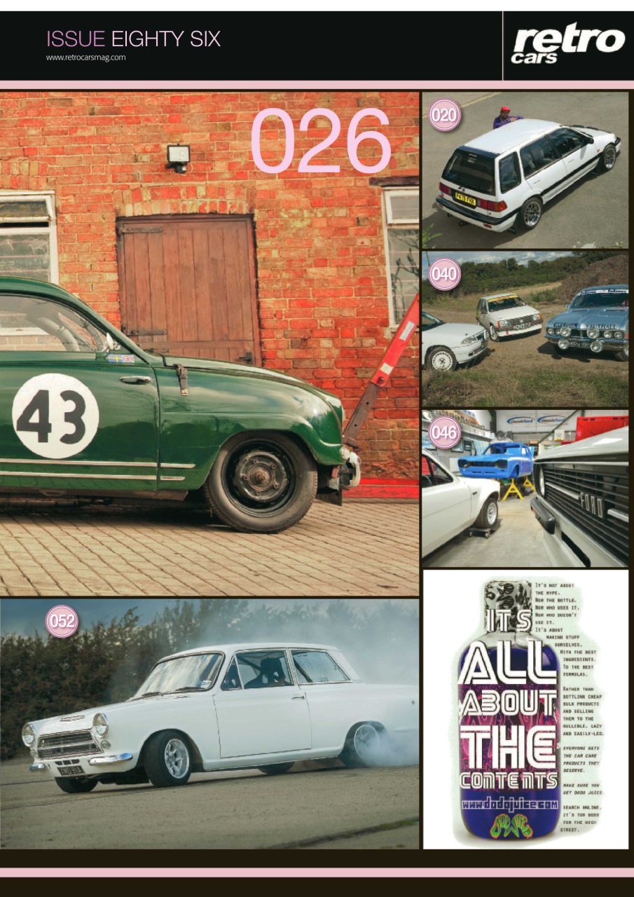 Retro Cars Preview Pages