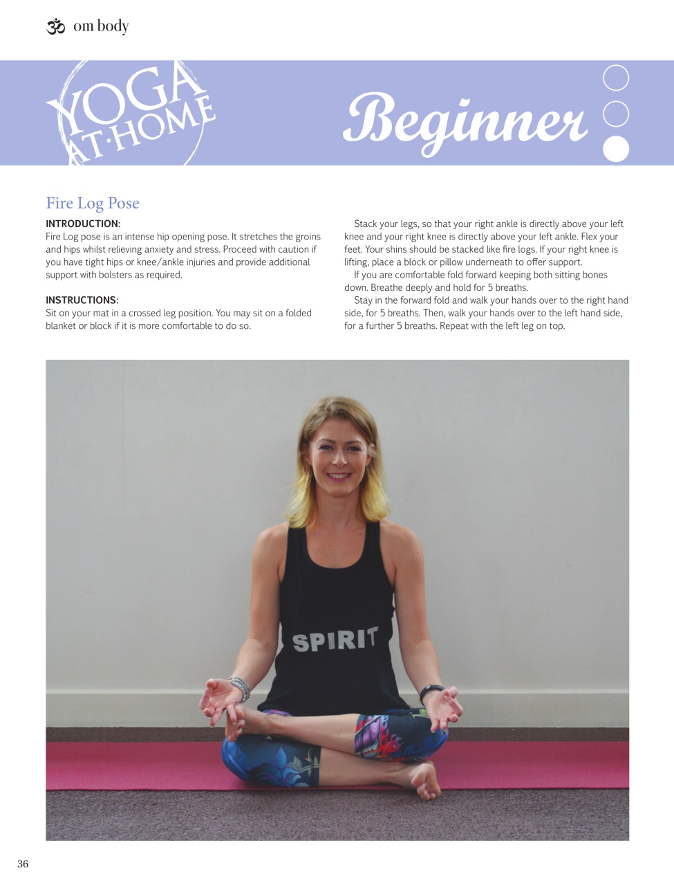 OM Yoga Magazine Preview Pages