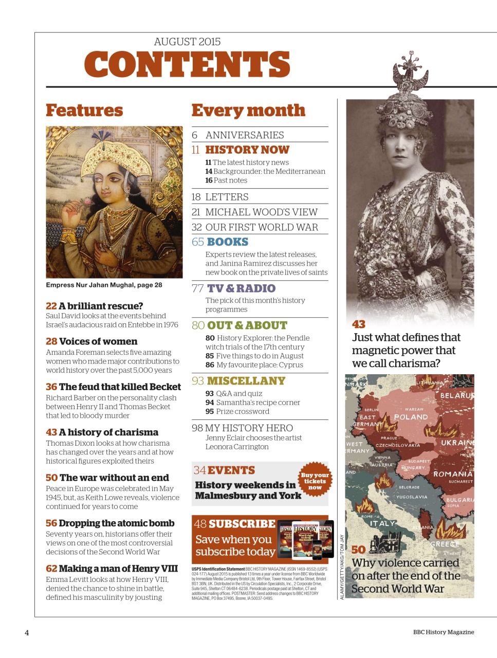 History Extra Magazine Preview Pages