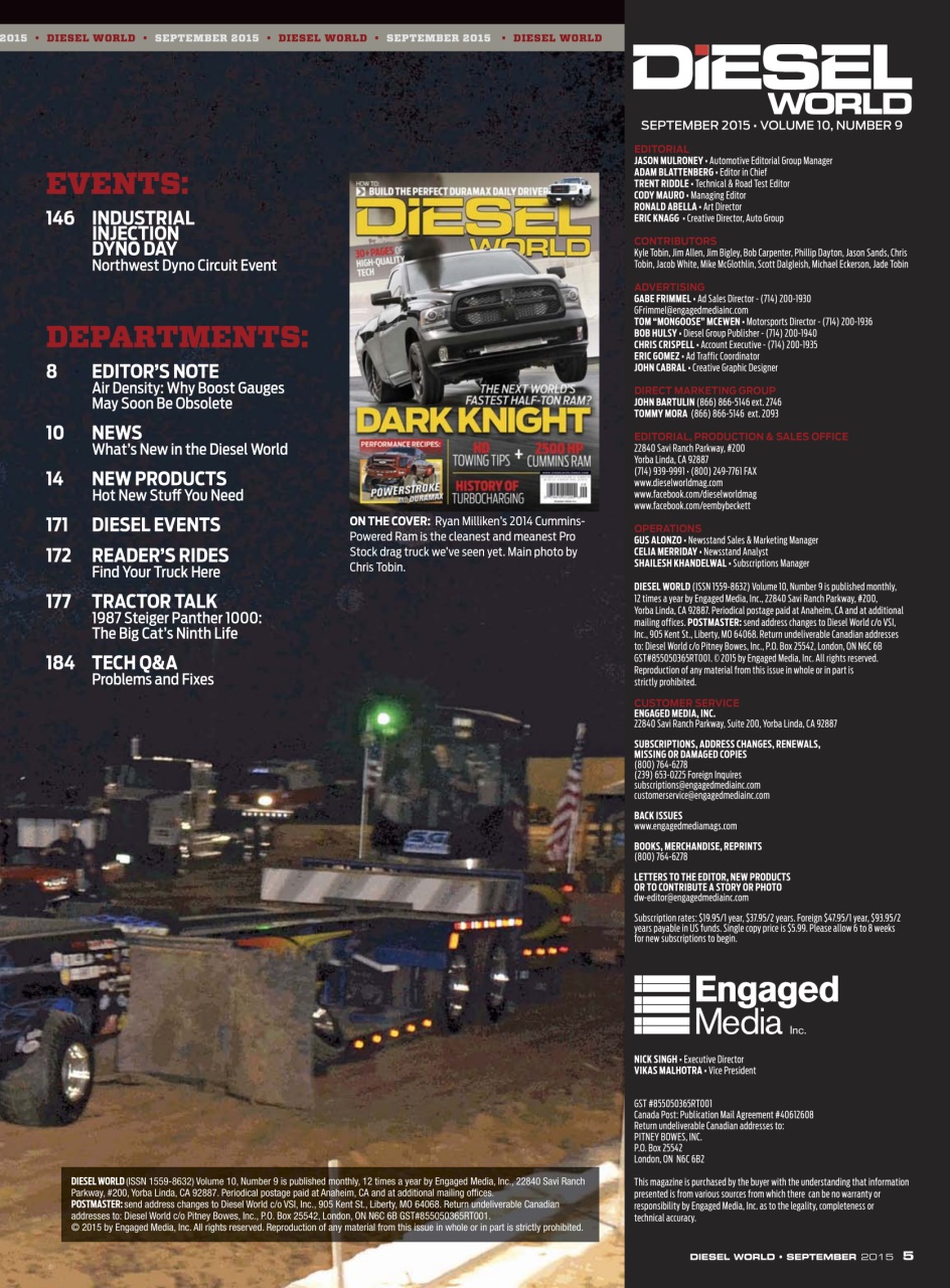 Diesel World Preview Pages