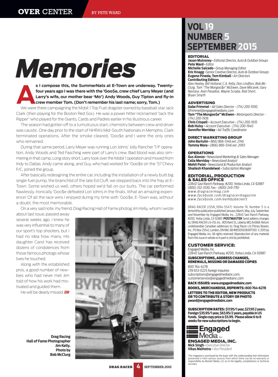 Drag Racer Preview Pages