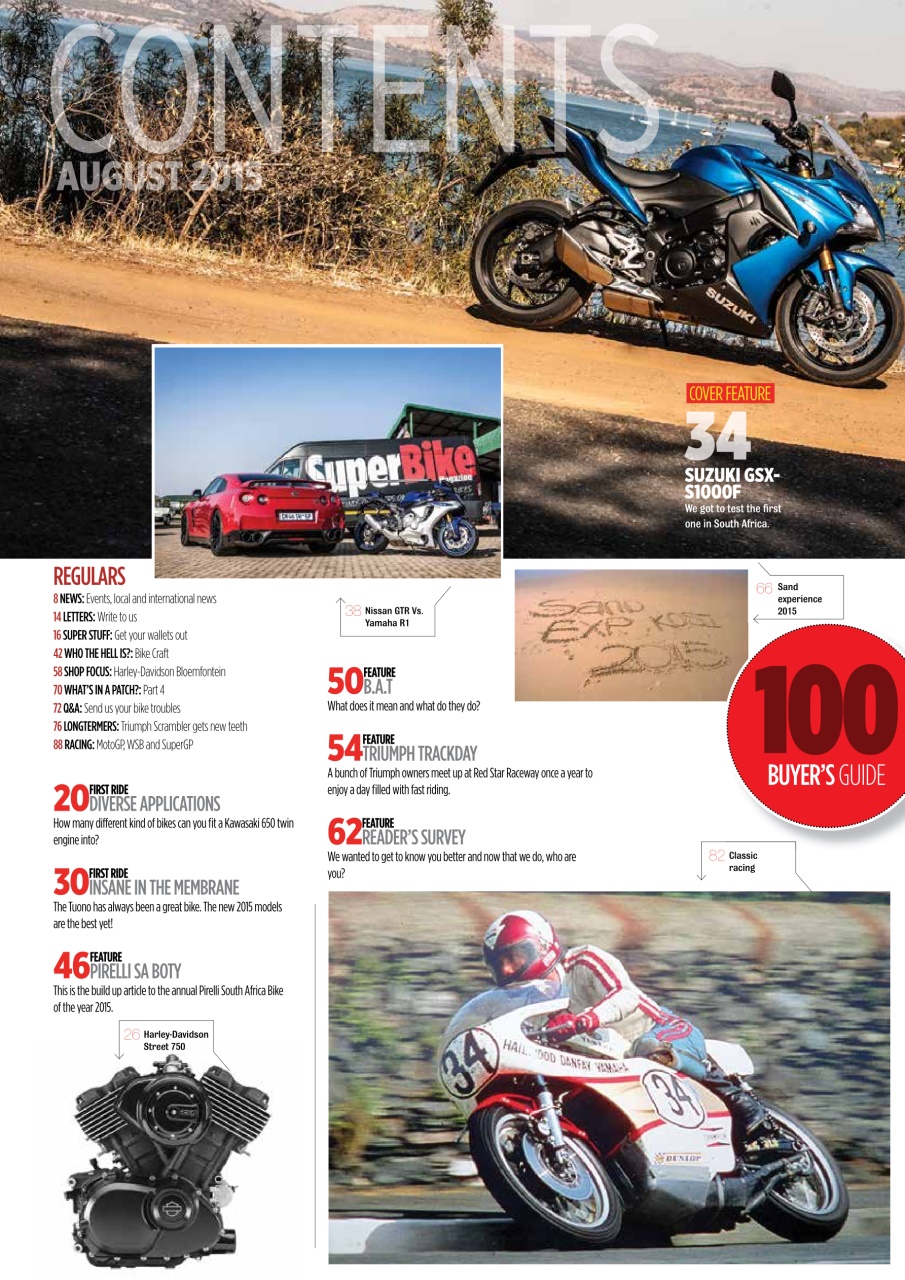 SuperBike South Africa Preview Pages