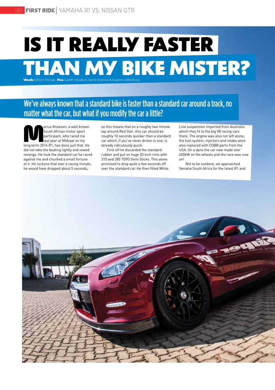 SuperBike South Africa Preview Pages