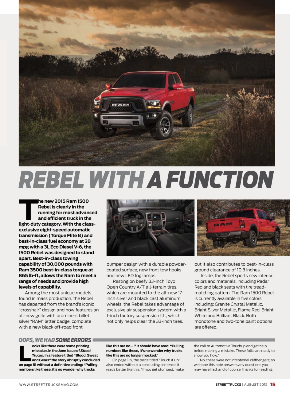 Street Trucks Preview Pages