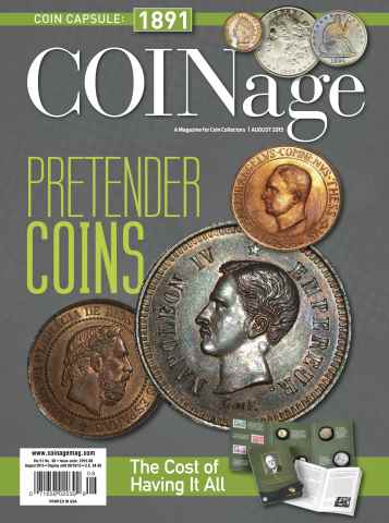 COINage Magazine issue August 2015