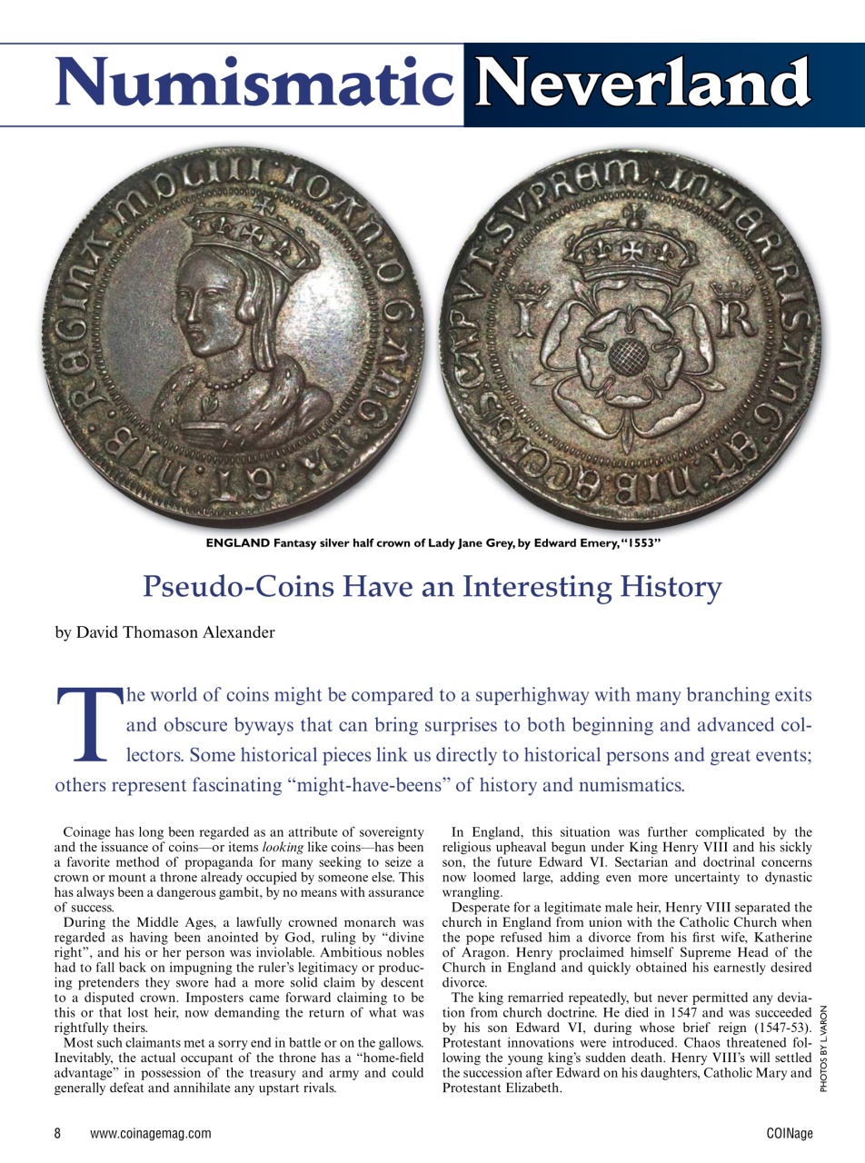 COINage Magazine Preview Pages