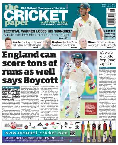 The Cricket Paper issue 17th July 2015