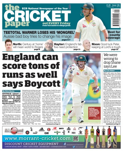 The Cricket Paper issue 