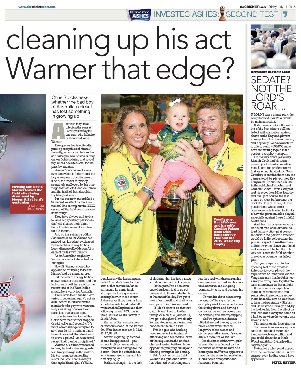 The Cricket Paper Preview Pages