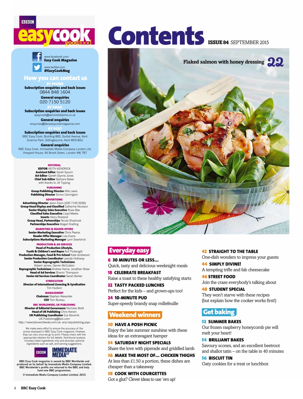Easy Cook Magazine Preview Pages