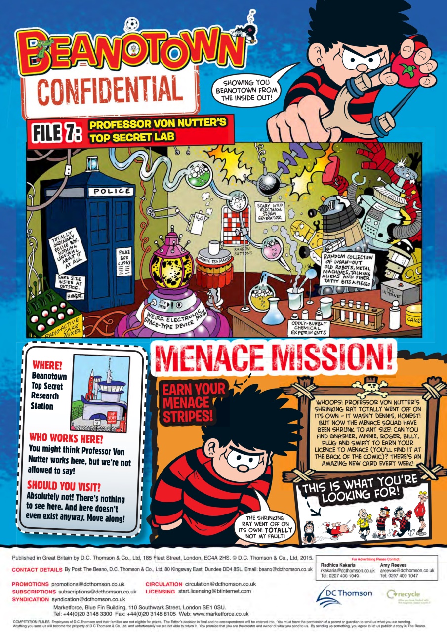 Beano Preview Pages