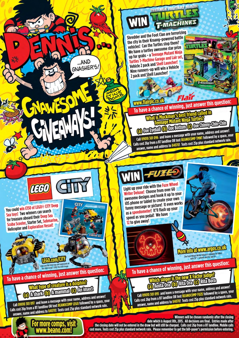 Beano Preview Pages