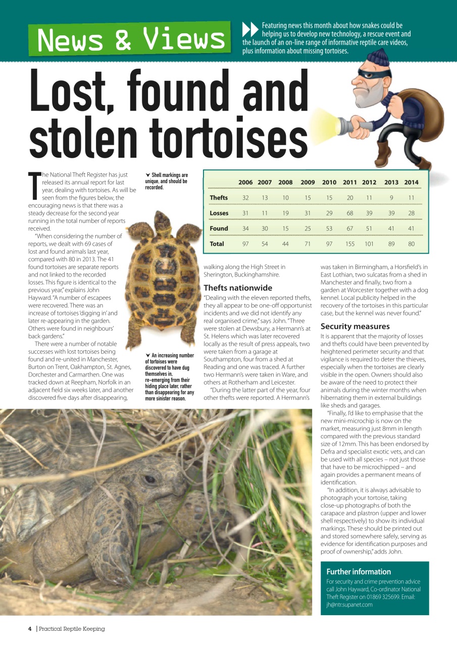 Practical Reptile Keeping Preview Pages