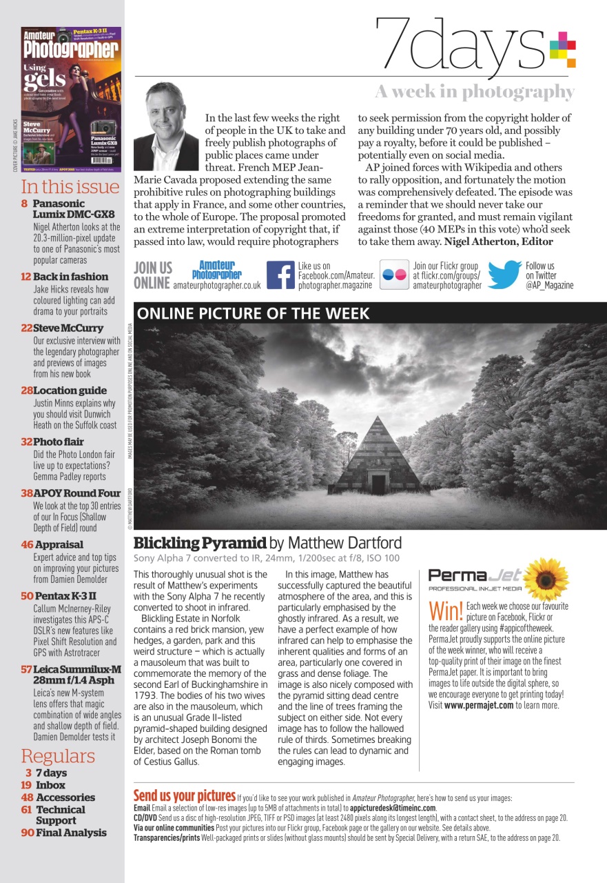 Amateur Photographer Preview Pages