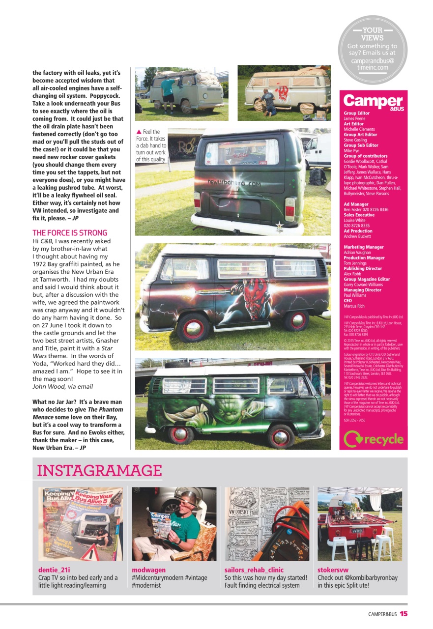 VW Camper Preview Pages