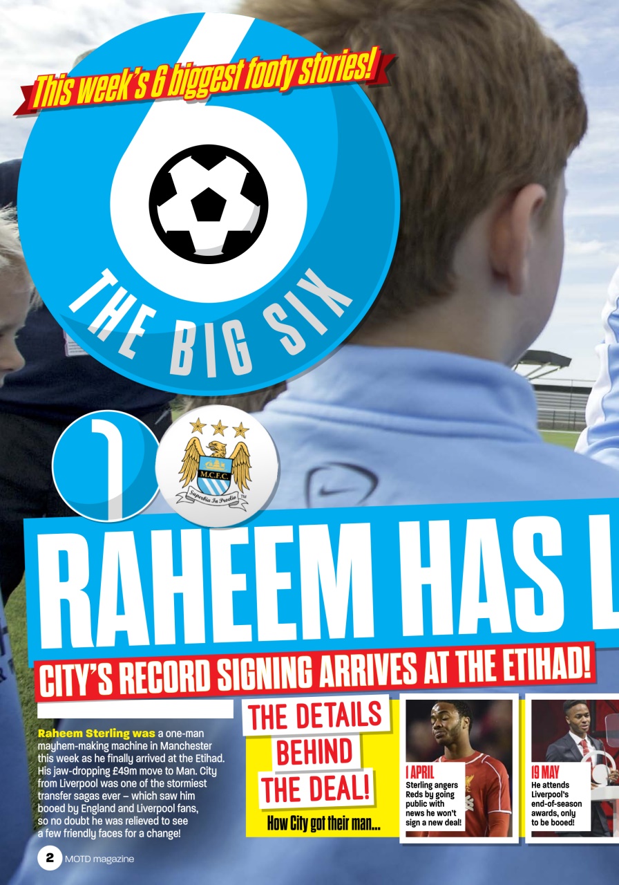 Match of the Day Preview Pages