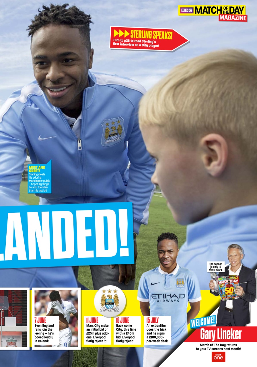 Match of the Day Preview Pages