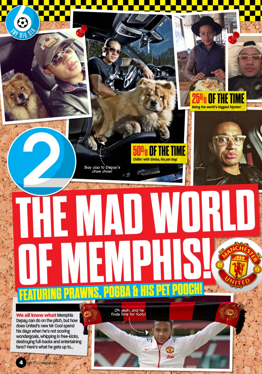 Match of the Day Preview Pages