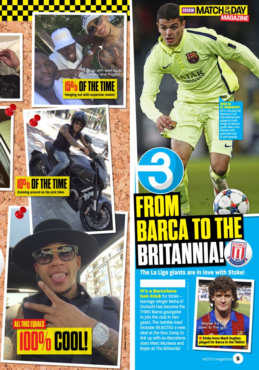 Match of the Day Preview Pages