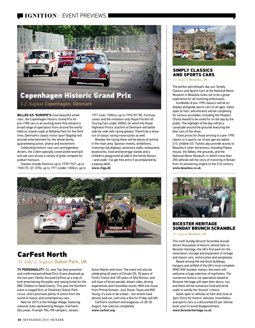 Octane Preview Pages