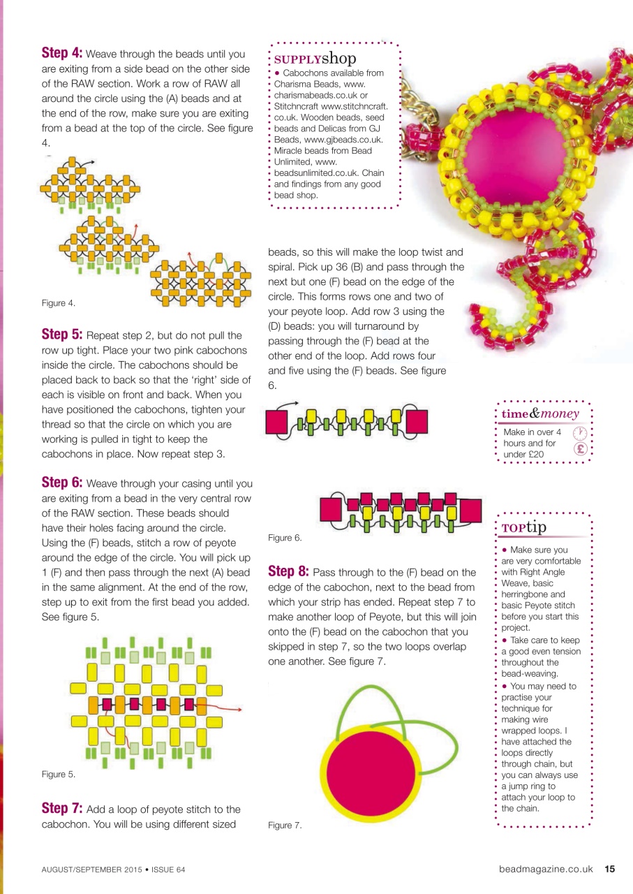 Bead & Jewellery Magazine Preview Pages