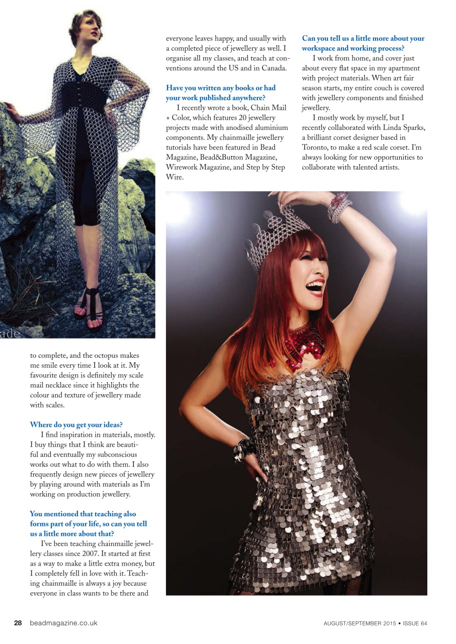 Bead & Jewellery Magazine Preview Pages