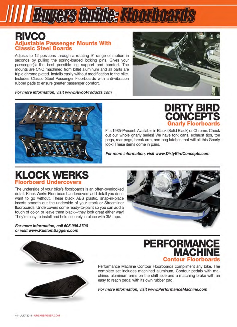 Urban Bagger Preview Pages