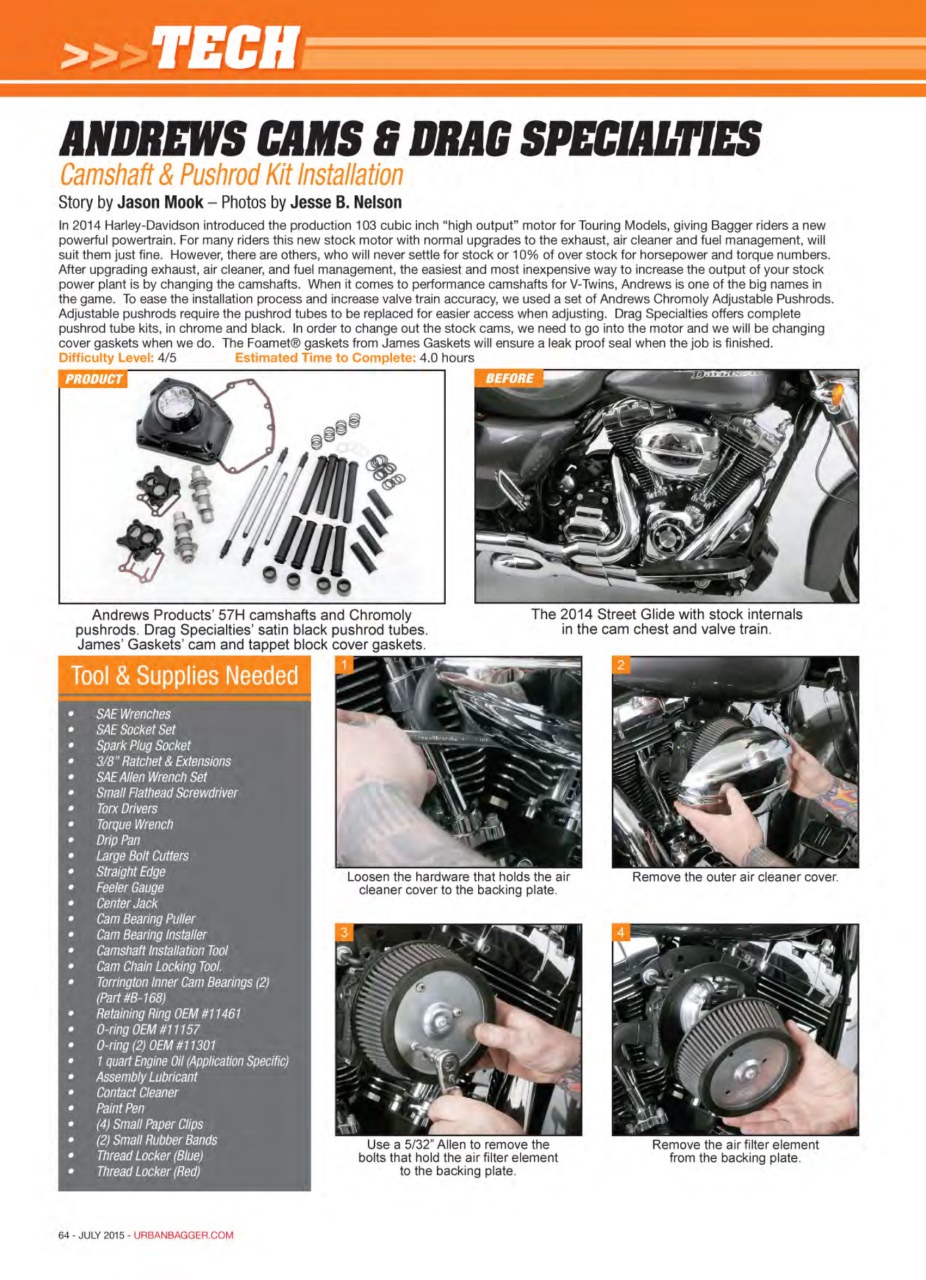 Urban Bagger Preview Pages