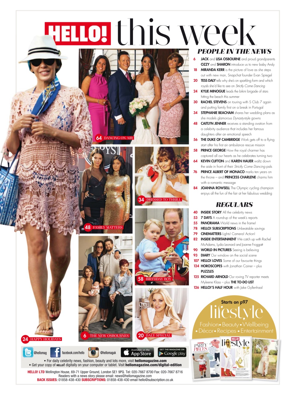 Hello! Magazine Preview Pages