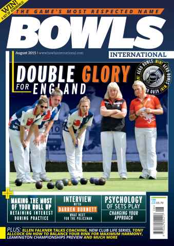 Bowls International issue August 2015