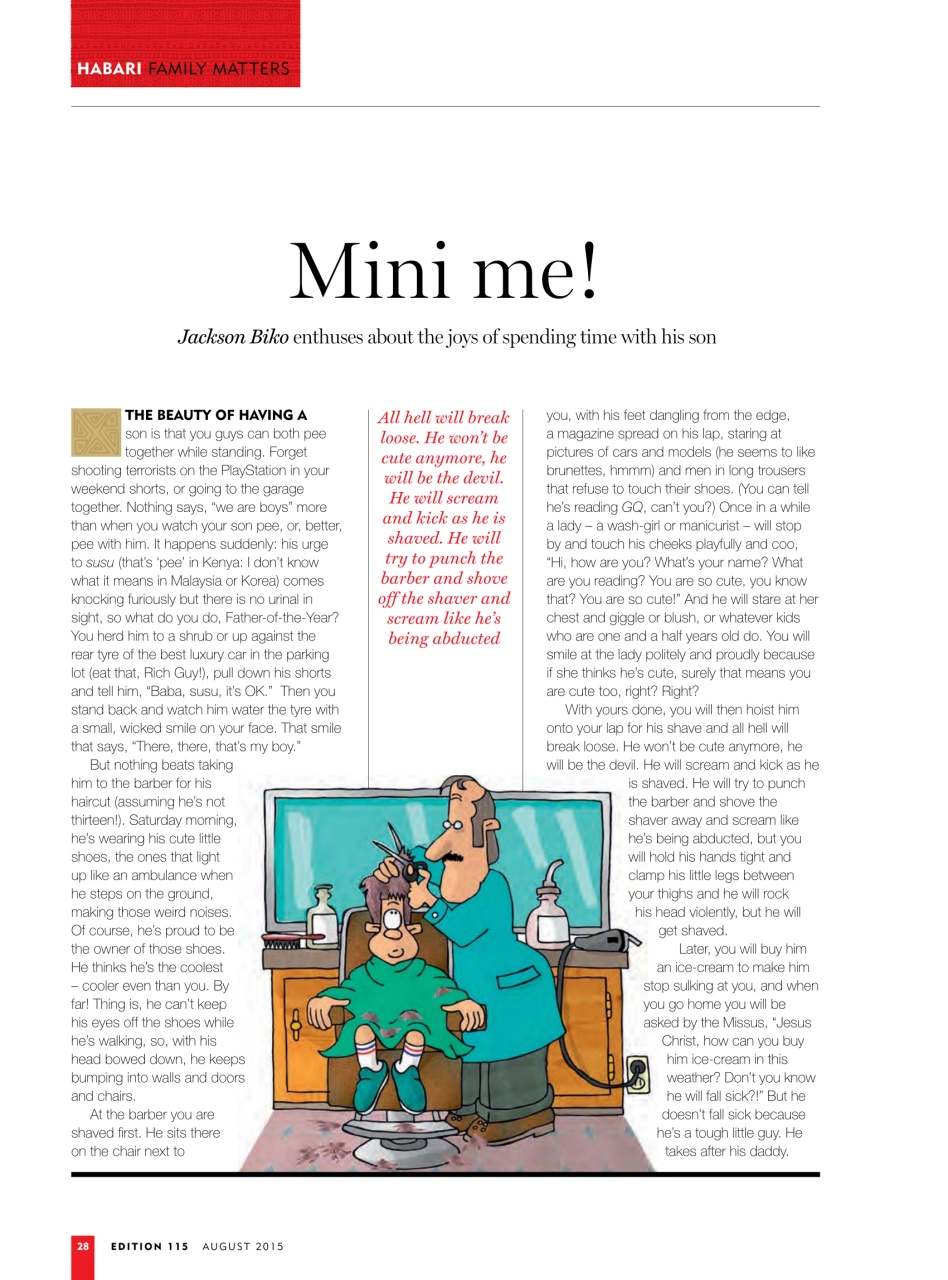 MSAFIRI – Kenya Airways Inflight Preview Pages