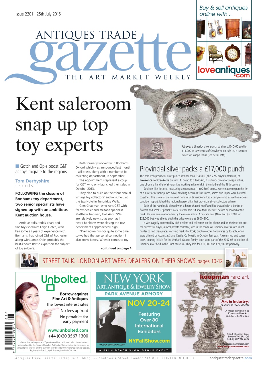 Antiques Trade Gazette Preview Pages