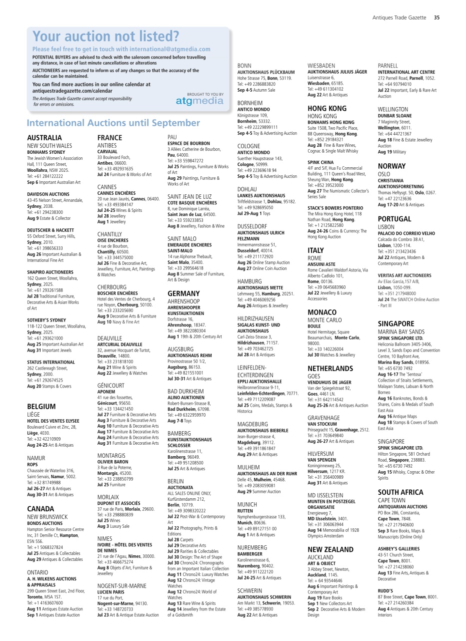 Antiques Trade Gazette Preview Pages