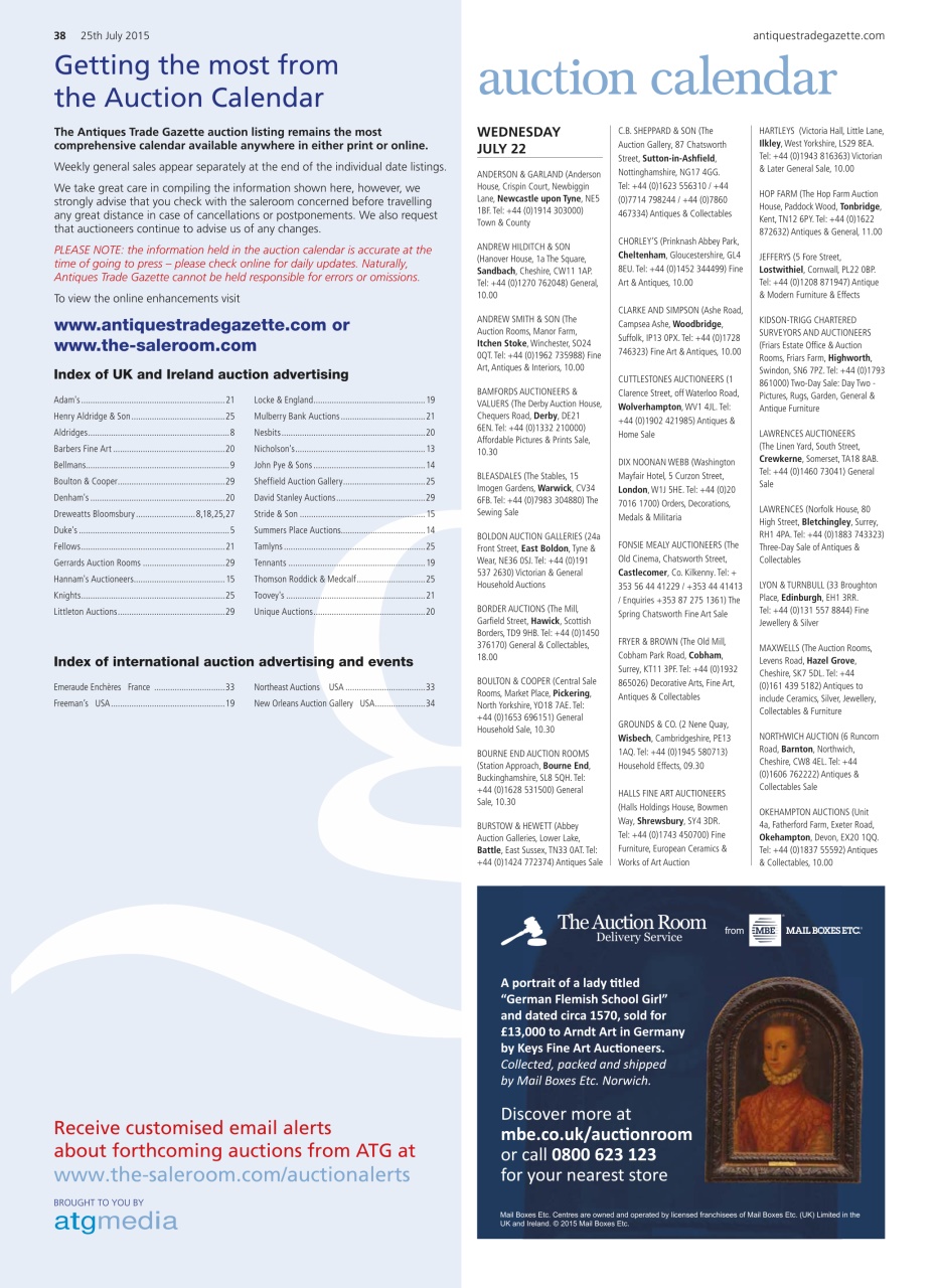 Antiques Trade Gazette Preview Pages