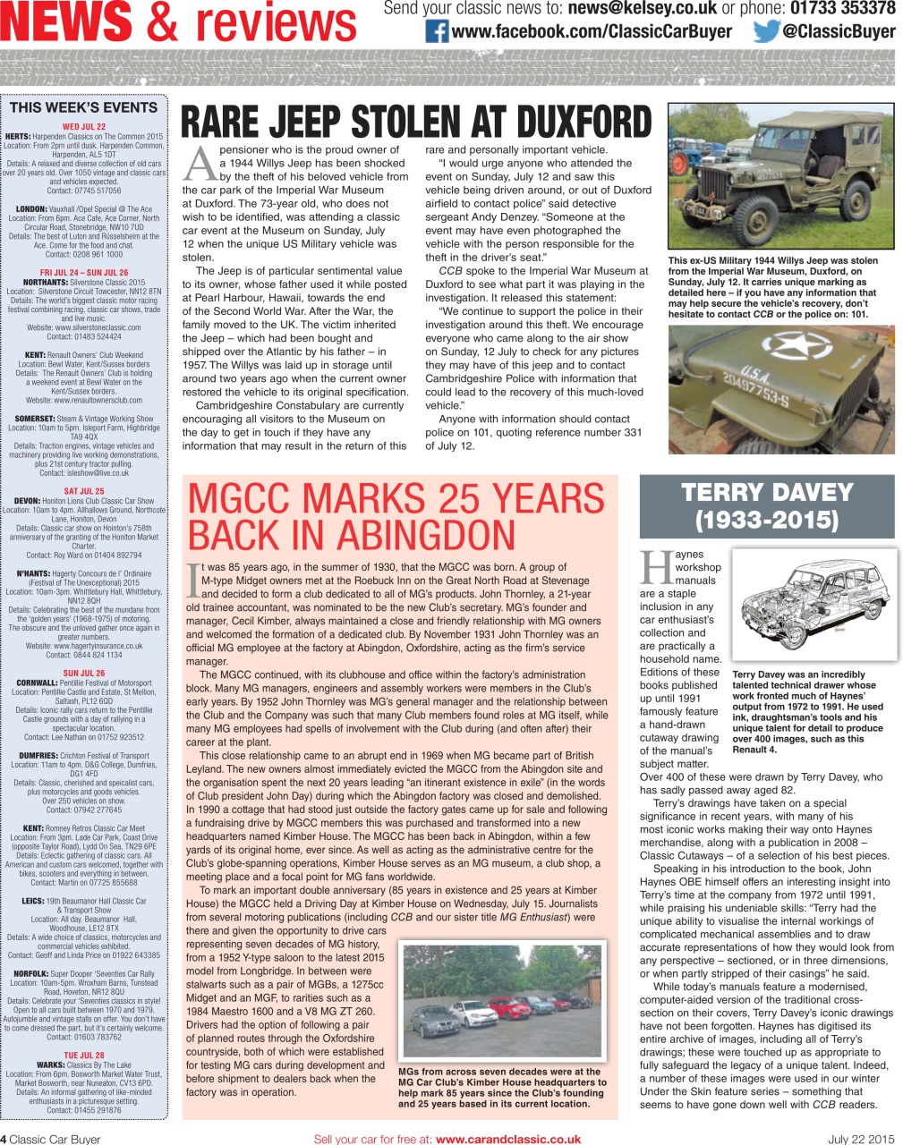 Classic Car Buyer Preview Pages