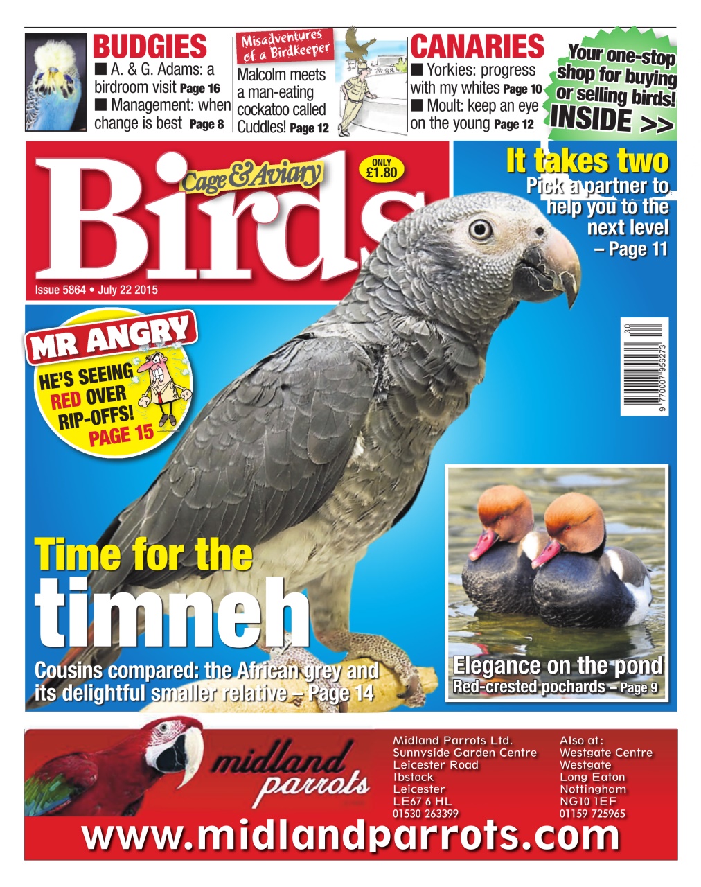 Cage & Aviary Birds Preview Pages