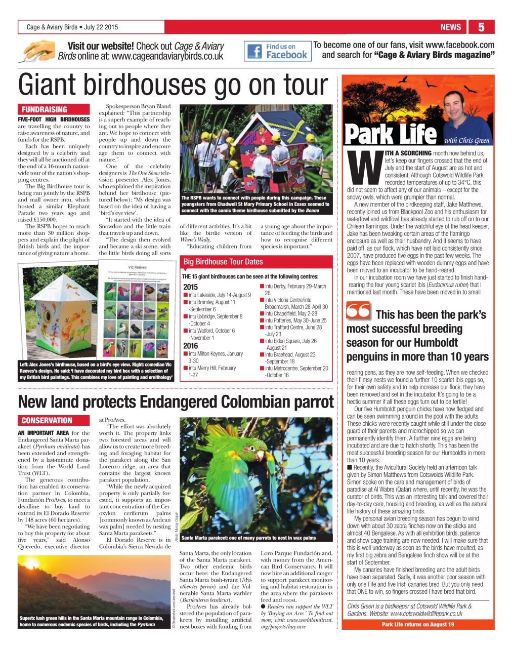 Cage & Aviary Birds Preview Pages