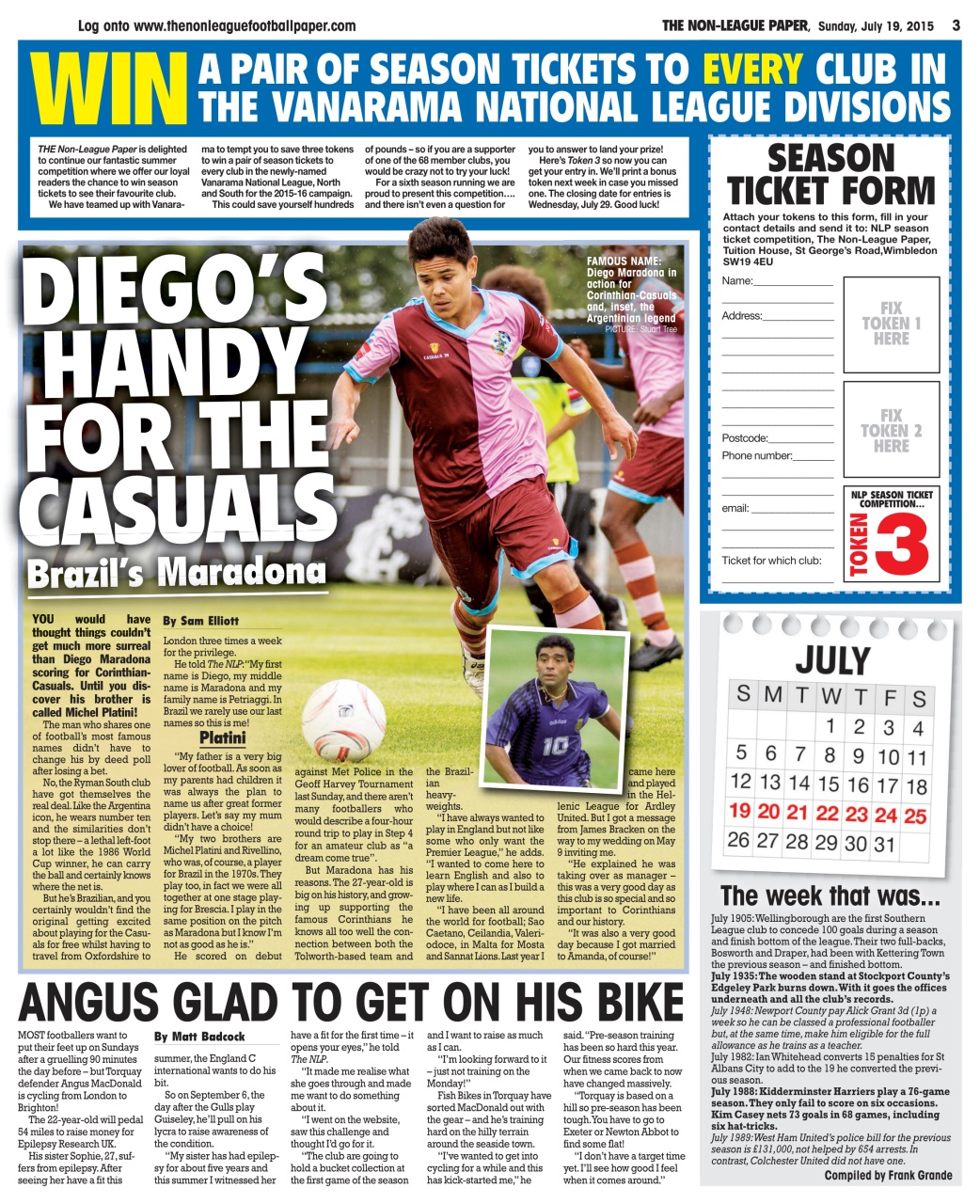 The Non-League Football Paper Preview Pages